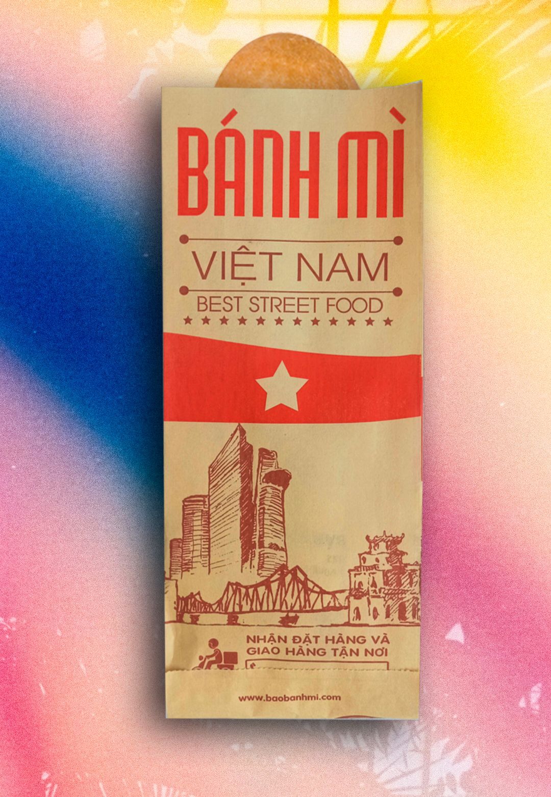 In 10000 bao gói bánh mì tại Quảng Nam (mã tbm_7823) giấy Kraft thiết kế miễn phí